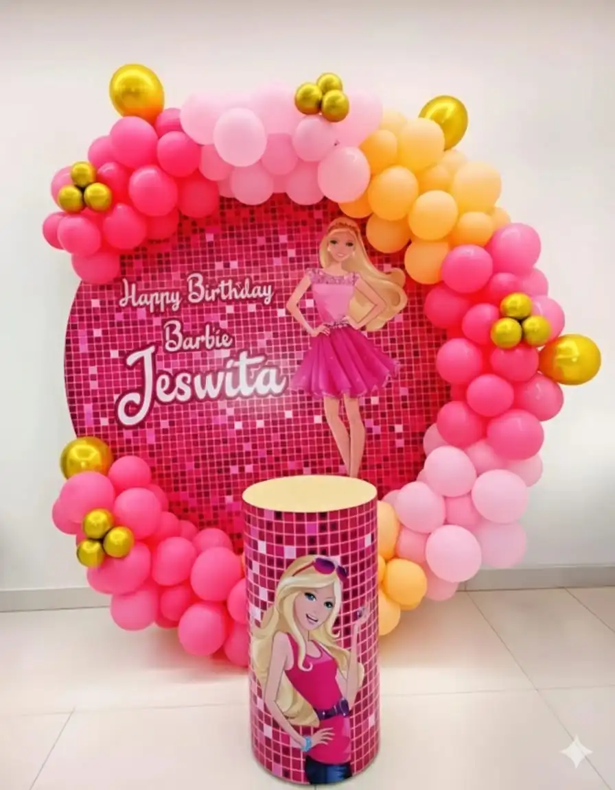 Barbie Theme Ring Flex Decor